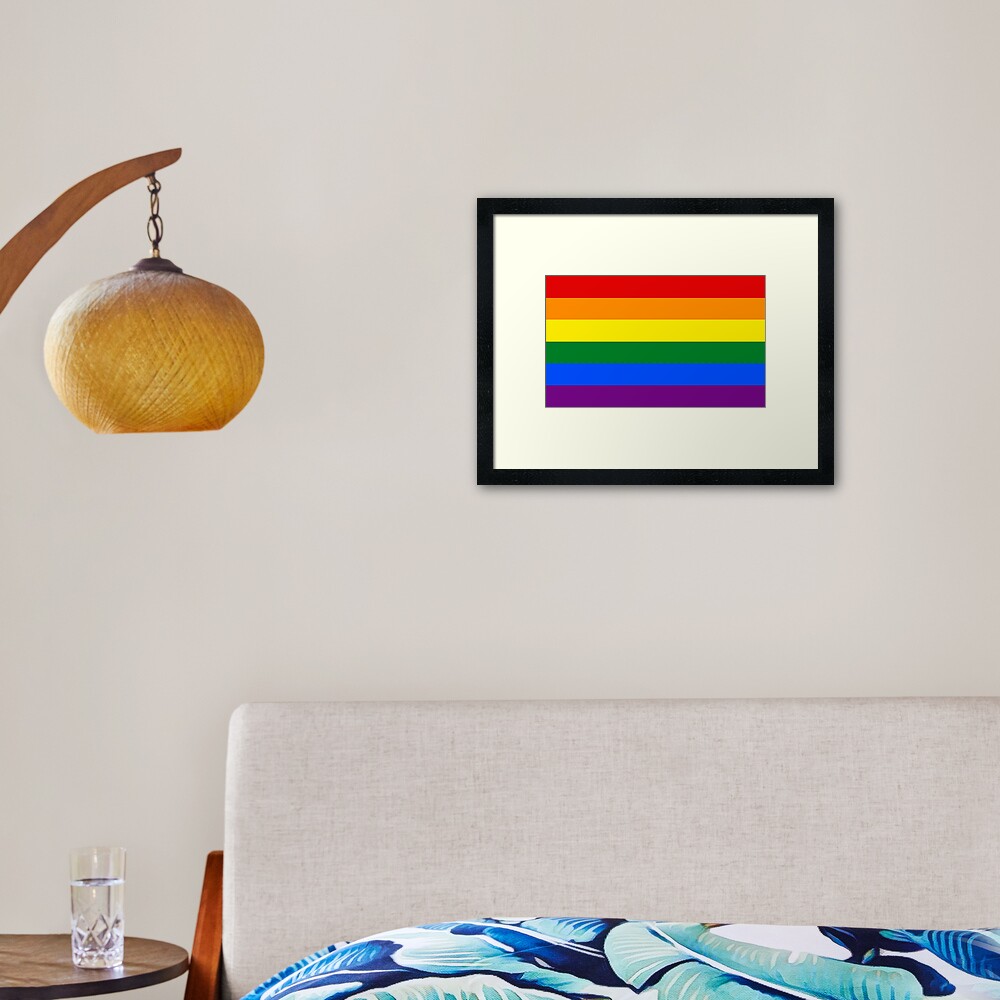 "Gay Pride!" Framed Art Print for Sale by pastelmemer Redbubble