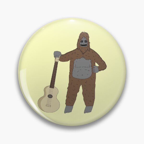Item preview, Big lez show holding guitar , druggo , funny cute big lez show , funny guitar , funny bigfoot, i play guitar, guitar hobby,  designed and sold by SGS-.