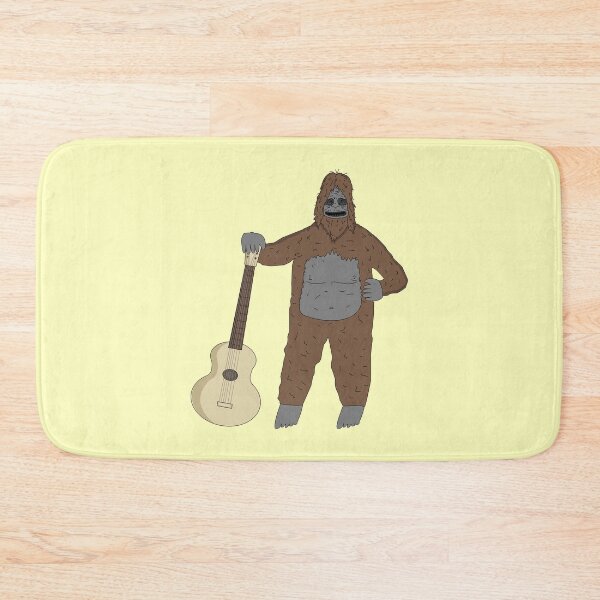 Item preview, Big lez show holding guitar , druggo , funny cute big lez show , funny guitar , funny bigfoot, i play guitar, guitar hobby,  designed and sold by SGS-.