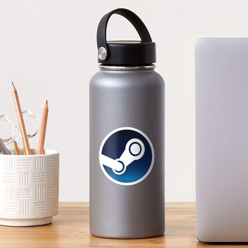 Steam Logo Sticker