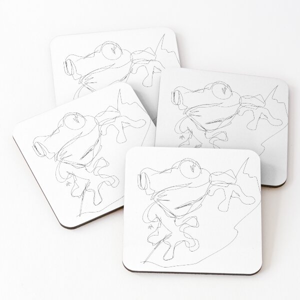 Item preview, Frog Line Art - Signed designed and sold by Vittorio Magaletti.