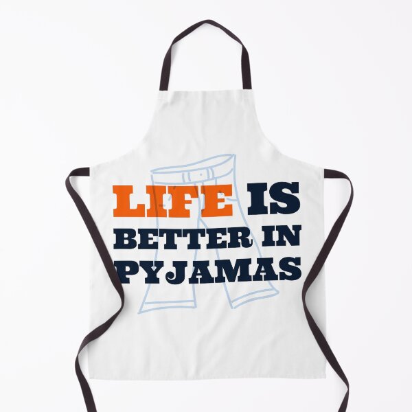 Item preview, Life is better in pyjamas- Funny Saying designed and sold by MNSDesignHub.