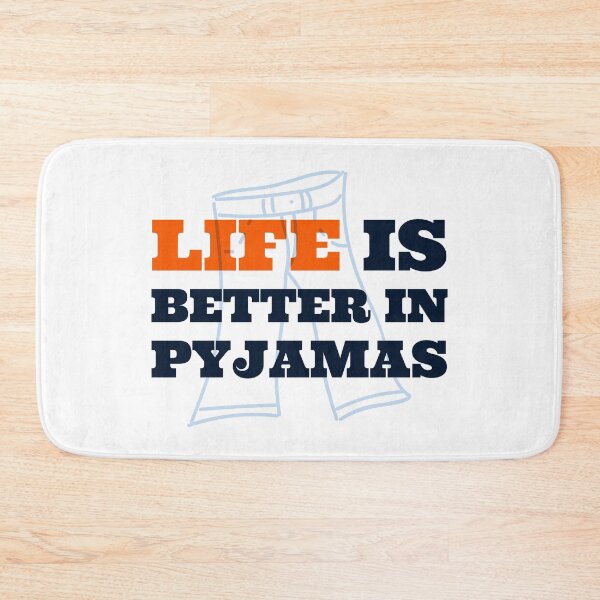 Item preview, Life is better in pyjamas- Funny Saying designed and sold by MNSDesignHub.