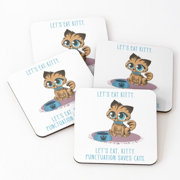 Item preview, Let's Eat Kitty designed and sold by CWolff.