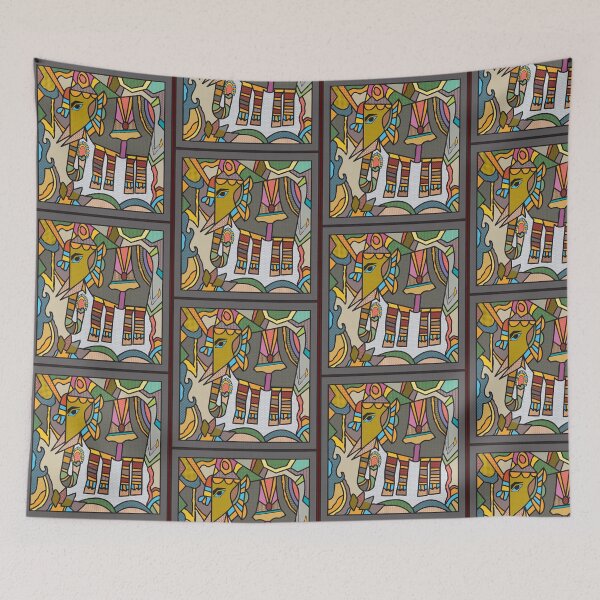 Item preview, Madhubani Art-Elephant  designed and sold by Dipanjan20.