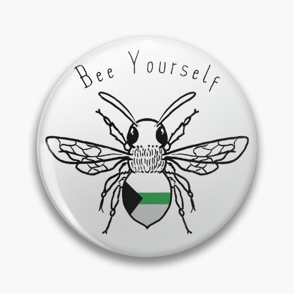 Item preview, Demiromantic Bee designed and sold by Green-over-red.