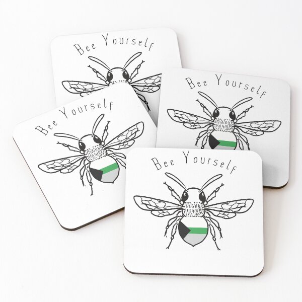 Item preview, Demiromantic Bee designed and sold by Green-over-red.