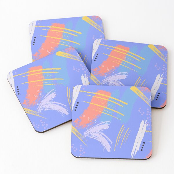 Item preview, Vivid purple abstract print designed and sold by Milatoo.