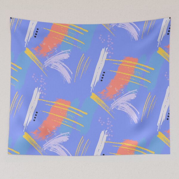 Item preview, Vivid purple abstract print designed and sold by Milatoo.