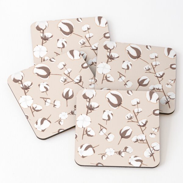 Item preview, Gentle cotton hand-drawn pattern for spring mood designed and sold by arboxart.