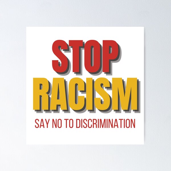Item preview, Stop Racism - Say No To Discrimination - Zero Discrimination Day designed and sold by P2CPOD.