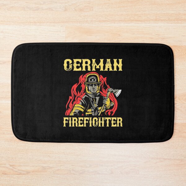 Item preview, German firefighter - fire brigade designed and sold by titanosdesign.
