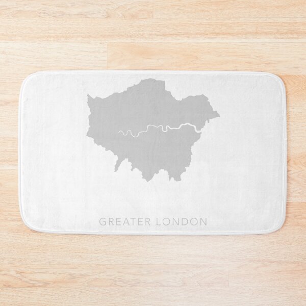 Item preview, Grey Map of Greater London UK designed and sold by By-Danni-Marie.