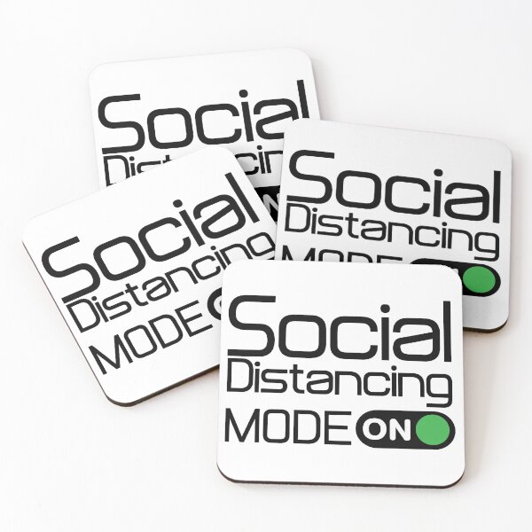 Item preview, Social Distancing Mode On designed and sold by Khotekmei.