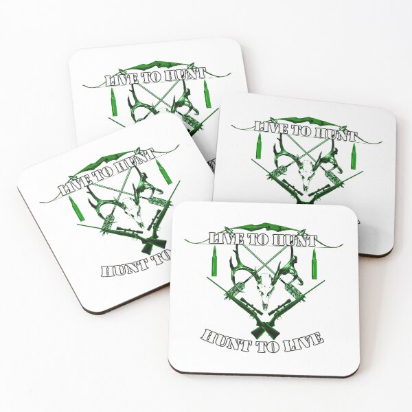 Item preview, LIVE TO HUNT/HUNT TO LIVE designed and sold by The-Wombat-RSA.