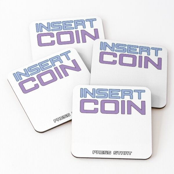 Item preview, Insert Coin designed and sold by StoneBluePlanet.