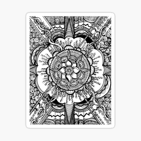 Item preview, Where the Vines Grow – Flowing Ink Botanical Drawing designed and sold by DanielleJScott.com.