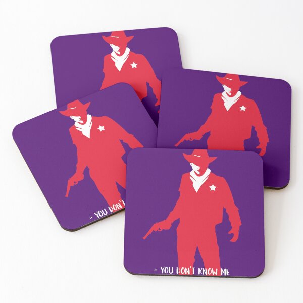 Item preview, Red Covboy Silhouette Designs designed and sold by SeventhGate.
