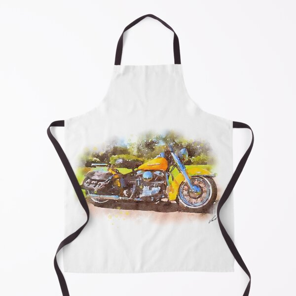 Item preview, Clasic Motorcycle - original watercolor by Vart. designed and sold by vartstudio.