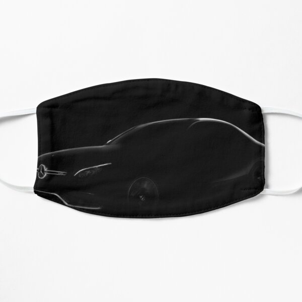 Mercedes C63 art noir Masque sans plis