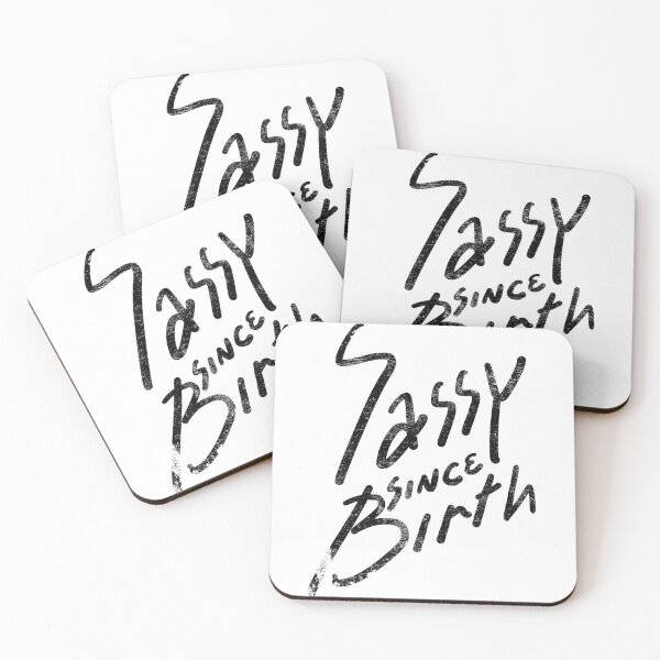 Item preview, Sassy Since Birth Lettering Design designed and sold by Khotekmei.