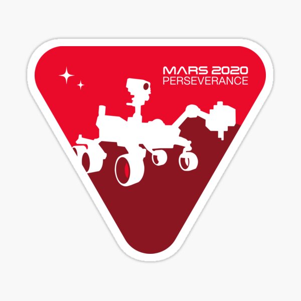 Mars 2020 Perseverance Sticker
