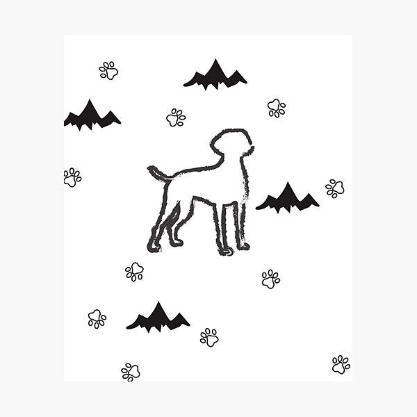 Item preview, GSP Dog Mountain Pattern designed and sold by InspiredCo.