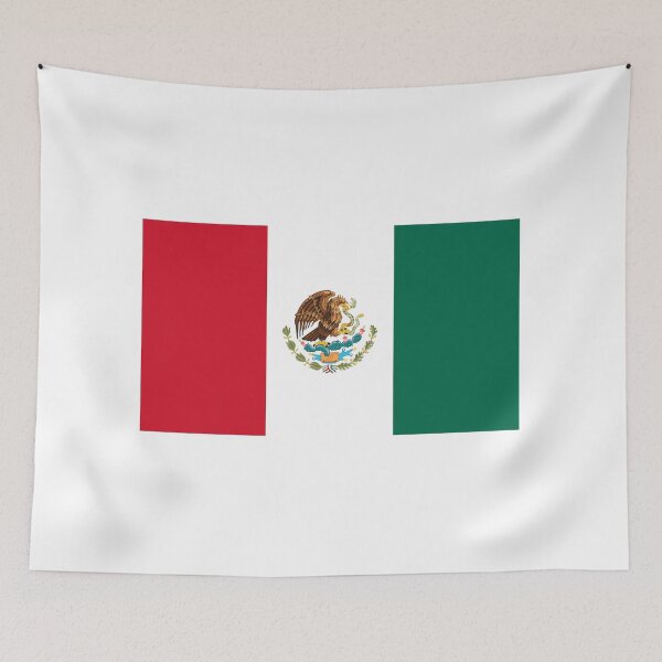 Item preview, Mexico, Mexican Flag, Mexican National Emblem, Mexican Coat Of Arms (2021-3-MEX-1) designed and sold by NY-Prints-USA.