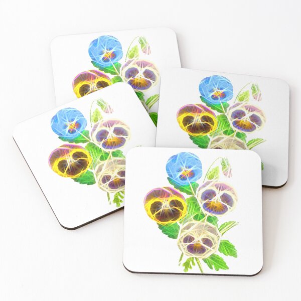 Item preview, Sparkling Pansies designed and sold by Focal-Art.