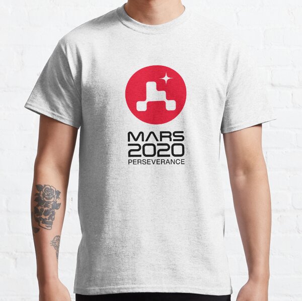 Mars 2020 Perseverance Logo - Stacked Classic T-Shirt