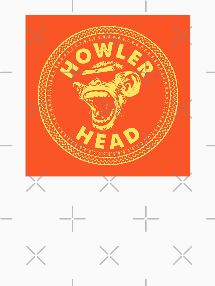 "Howler Head Logo" Tshirt for Sale by xorbah Redbubble pattern t