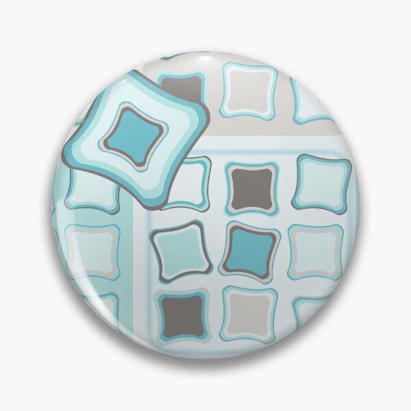 Item preview, Funky aqua squares  designed and sold by DeliriousSteve.