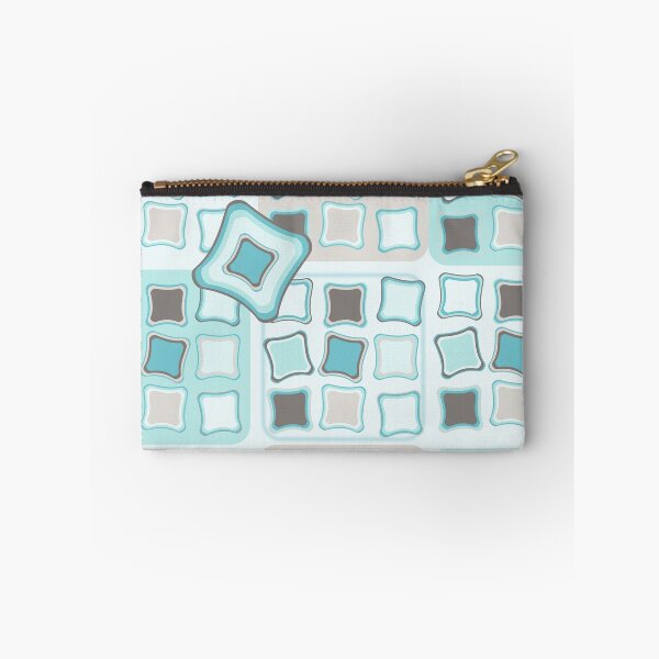 Item preview, Funky aqua squares  designed and sold by DeliriousSteve.