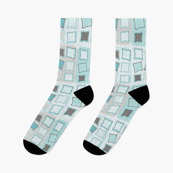 Item preview, Funky aqua squares  designed and sold by DeliriousSteve.