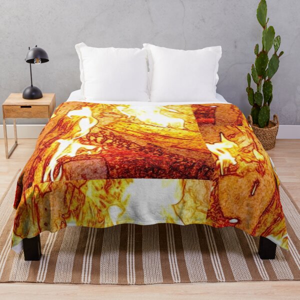 Item preview, Burning firewood designed and sold by Random-Designz.
