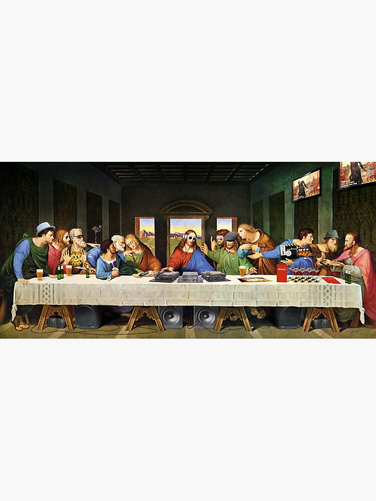 Discover Music Masters - The Last Supper DJ Set Canvas
