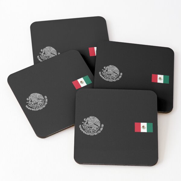 Item preview, Mexico, Mexican Flag, Mexican National Emblem, Mexican Coat Of Arms (2021-3-MEX-3) designed and sold by NY-Prints-USA.