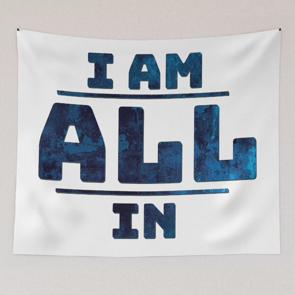 Item preview, I am all in blue design designed and sold by myseptember18th.