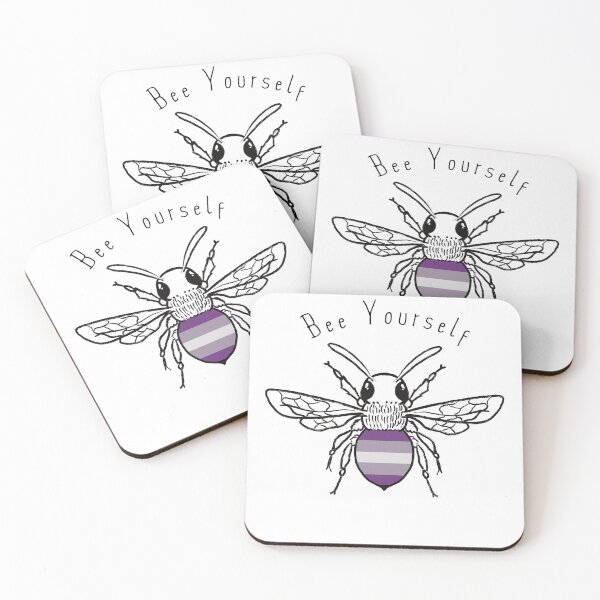 Item preview, Graysexual Bee designed and sold by Green-over-red.