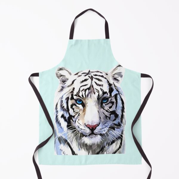 Item preview, White tiger with blue eyes designed and sold by Neovito.