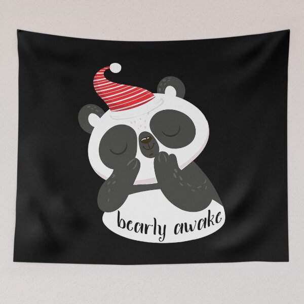Item preview, Panda Bear Bearly Awake designed and sold by caltagirone9421.