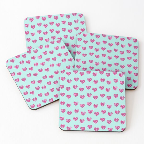 Item preview, pink polka hearts designed and sold by cutecrazytshirt.