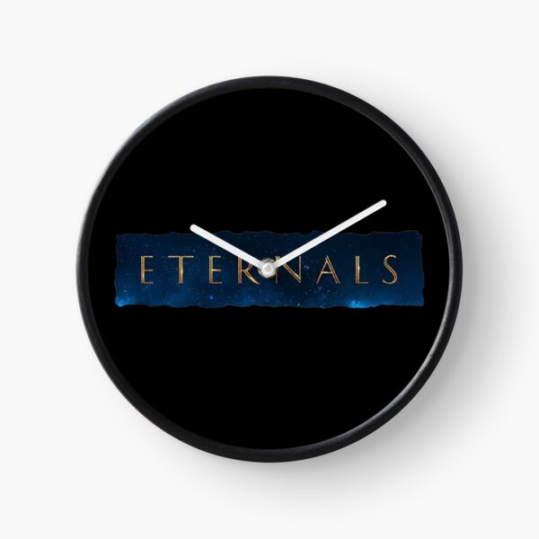 The Eternals Movie Logo - 2021 superhero film release Clock
