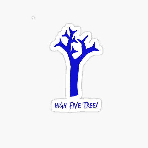 High Five Tree Sticker