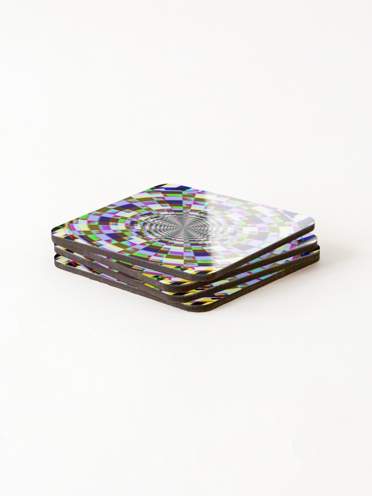 Thumbnail 4 of 5, Coasters (Set of 4), Dizzy Rise designed and sold by CjsCorner.