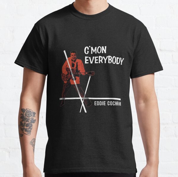Eddie Cochran C MON EVERYBODY Album Cover Classic T-Shirt