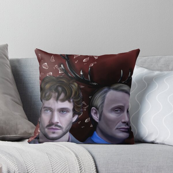 Hannibal Lecter Throw Pillow
