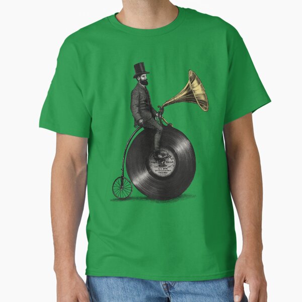 Aperçu de l'œuvre Music Man (option de couleur verte) créée et vendue par opifan.