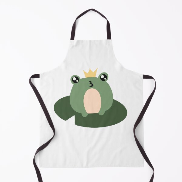Item preview, Kawaii Frog Prince asking for a kiss | Kawaii Frog designed and sold by TheHappyDoodler.
