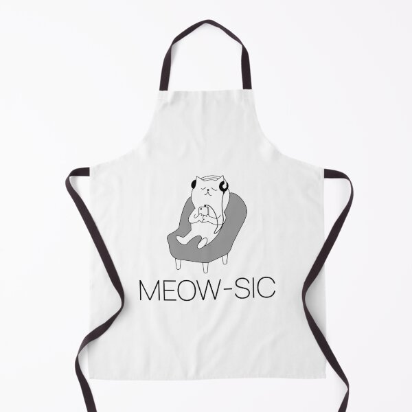 Item preview, MEOWSIC CAT FUNNY designed and sold by 30-Merch.